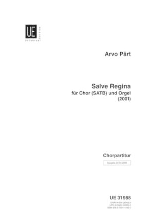 Salve Regina SATB - Arvo Pärt