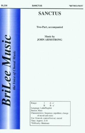 Sanctus 2-Part - John Armstrong