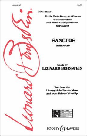 Sanctus (Mass) SATB - Leonard Bernstein