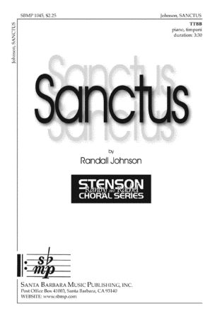 Sanctus TTBB - Randall Johnson
