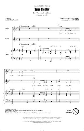 Seize The Day 3-Part Mixed - Arr. Mac Huff
