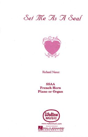 Set Me as a Seal SSAA - Richard Nance