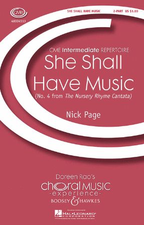 She Shall Have Music (Nursery Rhyme Cantata) 2-Part - Nice Page