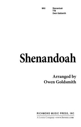 Shenandoah TTB - Arr. Owen Goldsmith