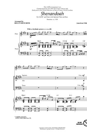 Shenandoah - Arr. Rollo Dilworth