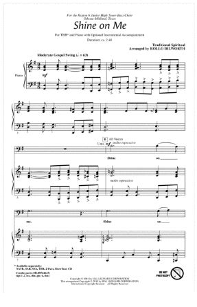 Shine On Me TBB - Arr. Rollo Dilworth
