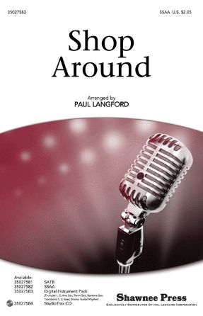 Shop Around SATB - Arr. Paul Langford