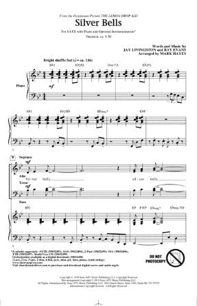 Silver Bells SATB - Arr. Mark Hayes