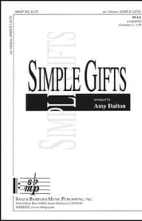Simple Gifts SSAA - arr Amy Dalton