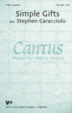 Simple Gifts TTBB - Arr. Stephen Caracciolo