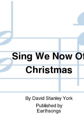 Sing We Now Of Christmas TTBB - Arr David York