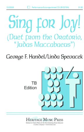 Sing For Joy! TB - Handel, Arr. Linda Spevacek