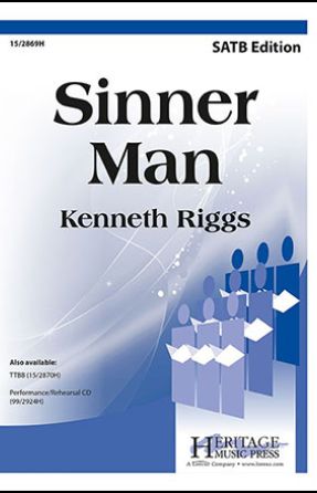 Sinner Man SATB - arr. Kenneth Riggs