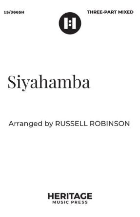 Siyahamba 3-Part Mixed - Arr. Russell Robinson