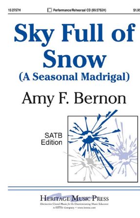 Sky Full Of Snow SATB - Amy F. Bernon