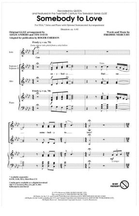 Somebody To Love SSA (sung TTB) - Arr. Roger Emerson