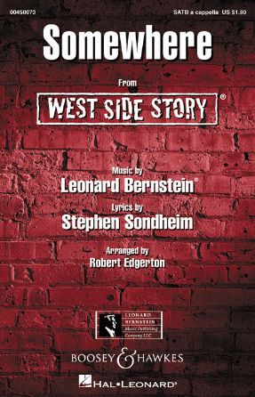 Somewhere (West Side Story) SATB - arr. Robert Edgerton