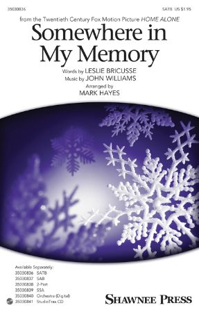 Somewhere In My Memory SATB - Arr. Mark Hayes