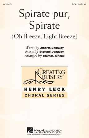 Spirate Pur, Spirate 2-part - Arr. Thomas Juneau