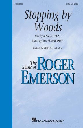 Stopping by Woods SATB - Roger Emerson
