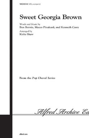 Sweet Georgia Brown SATB - Arr. Kirby Shaw
