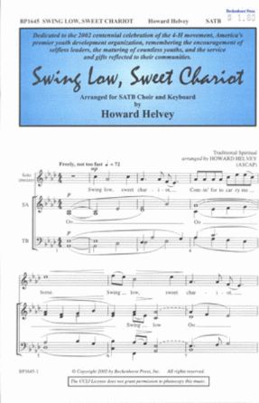 Swing Low, Sweet Chariot - Arr. Tesfa Yohannes Wondemagegnehu