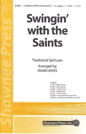 Swingin' With The Saints SAB - Arr. Mark Hayes