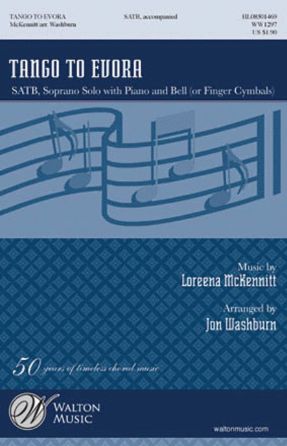 Tango To Evora SATB - Arr. Jon Washburn