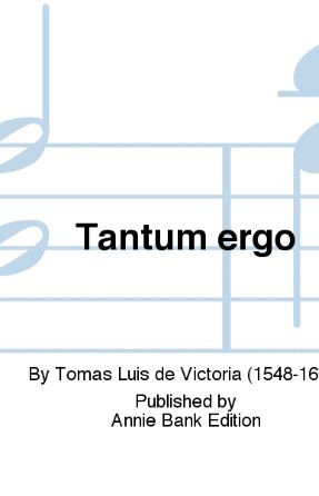 Tantum Ergo III SATB - Tomas Luis De Victoria