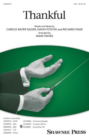 Thankful SAB - Arr. Mark Hayes