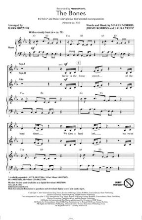 The Bones SSA - Arr. Mark Brymer