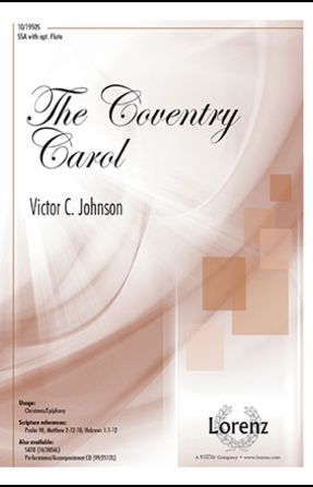 The Coventry Carol SATB - Arr. Victor C. Johnson