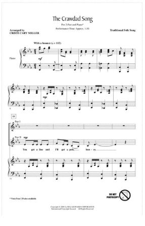 The Crawdad Song 2-Part - Arr. Cristi Cary Miller