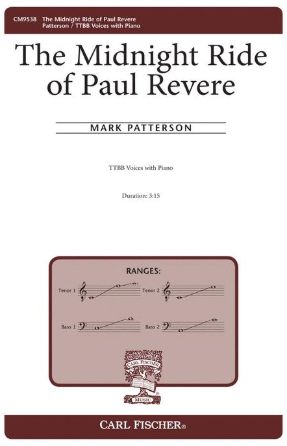 The Midnight Ride of Paul Revere TTBB - Mark Patterson