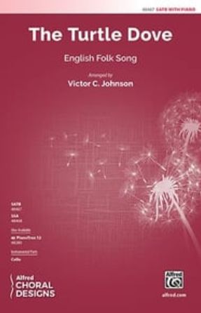 The Turtle Dove SATB - arr. Victor C. Johnson