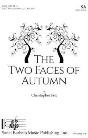The Two Faces Of Autumn SA - Christopher Fox