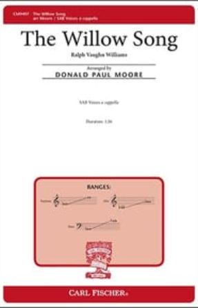 The Willow Song SAB - Ralph Vaughan Williams, arr. Donald Moore
