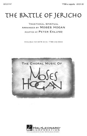 The Battle of Jericho TTBB - arr. Moses Hogan, ed. Peter Eklund