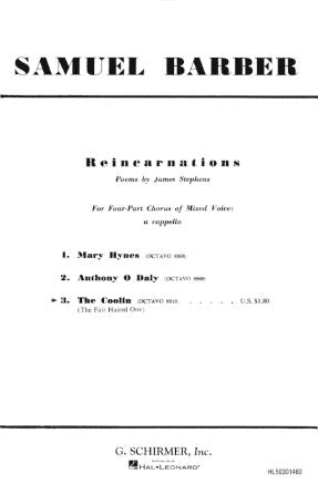 The Coolin' (Reincarnations) - Samuel Barber