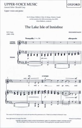 The Lake Isle of Innisfree - Eleanor Daley