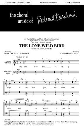 The Lone Wild Bird TTBB - Richard Burchard