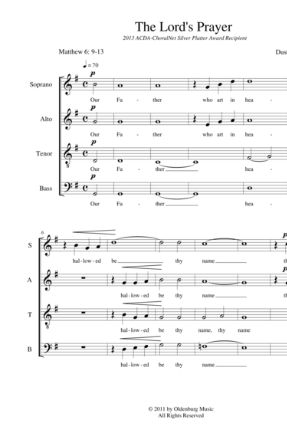 The Lord's Prayer - Dustin Oldenburg