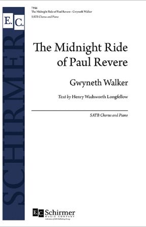 The Midnight Ride Of Paul Revere SATB - Gwyneth Walker