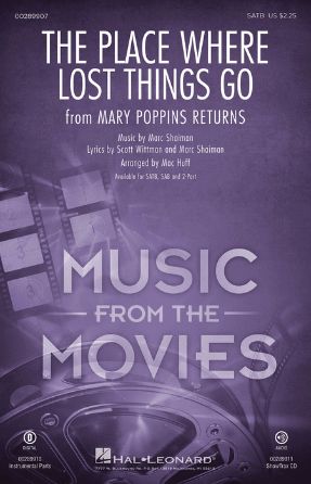 The Place Where Lost Things Go SATB - Arr. Mac Huff