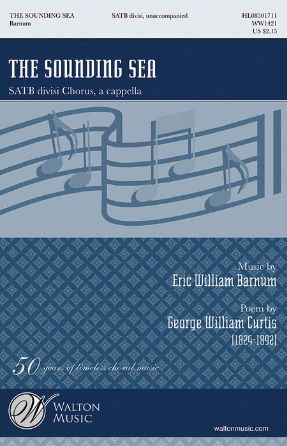 The Sounding Sea SATB - Eric William Barnum