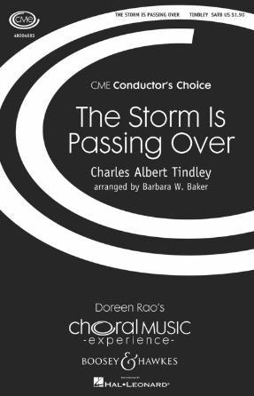 The Storm Is Passing Over SATB - Arr. Barbara W. Baker