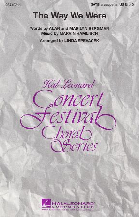 The Way We Were SATB - Arr. Linda Spevacek