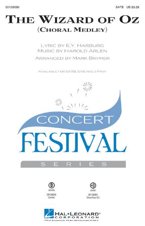 The Wizard Of Oz (Choral Medley) SATB - Arr. Mark Brymer