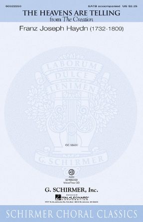 The Heavens Are Telling (The Creation) SATB - Franz Joseph Haydn