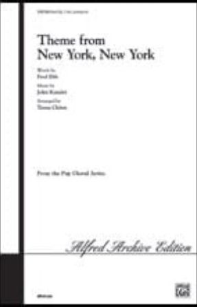 Theme From New York, New York Unison or 2-Part - arr. Teena Chinn